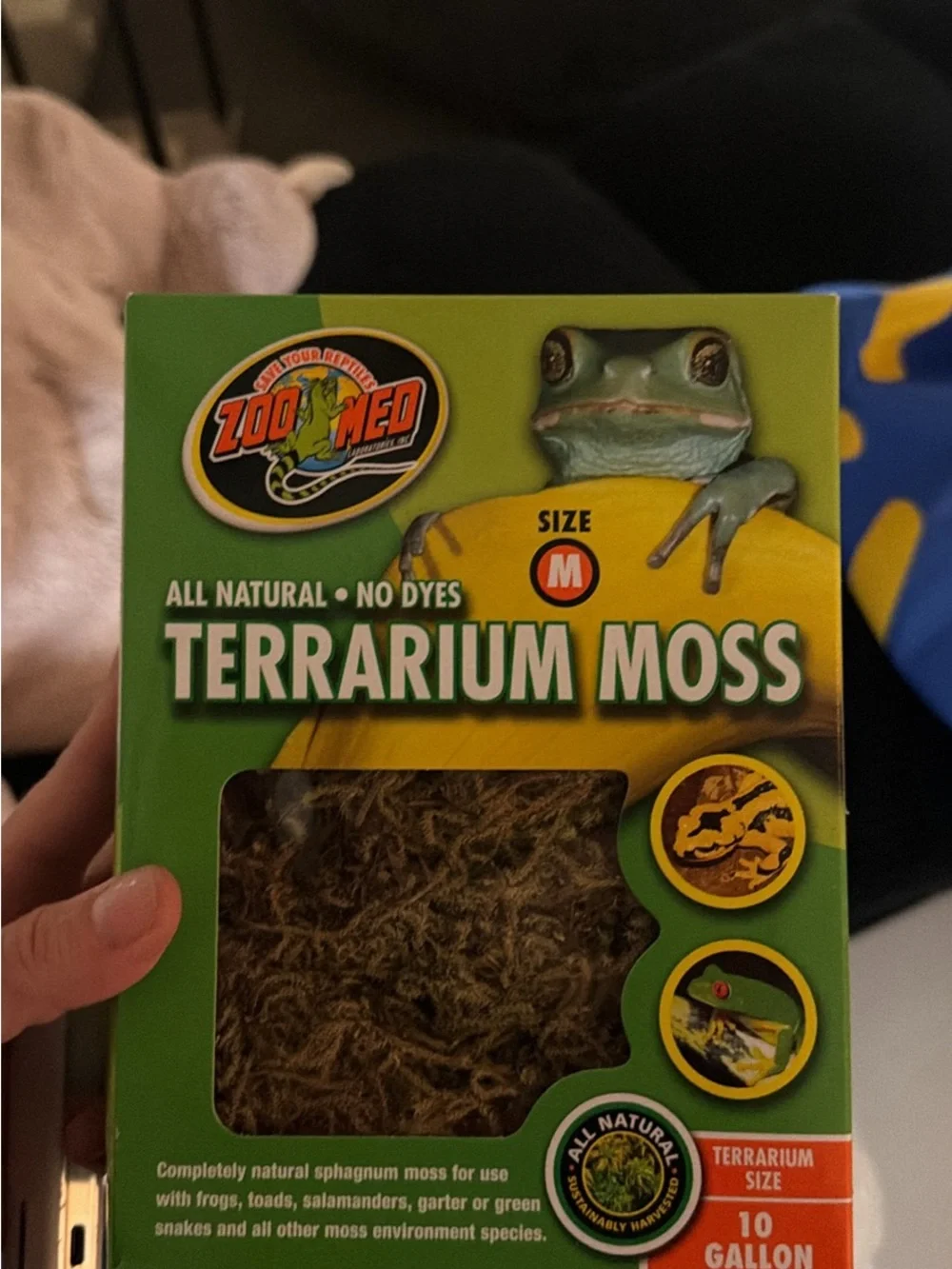 Terrarium Moss - Green (10 Gallon)